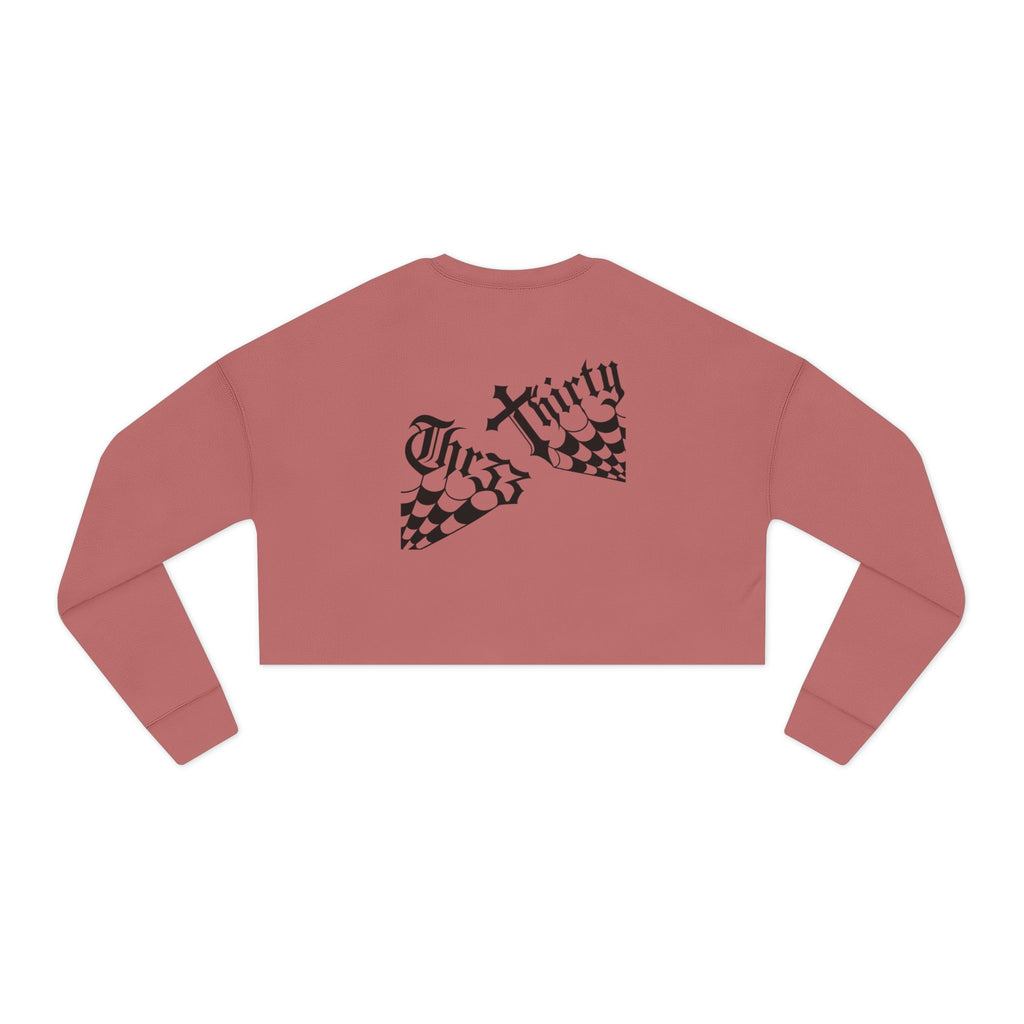 Cropped Sweatshirt - "It Was Never A Phase Mom"- ThirtyThr33