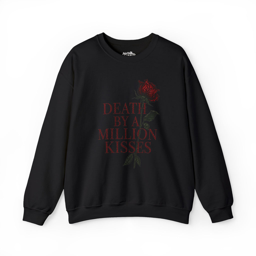 Death By A Million Kisses Crewneck Sweatshirt