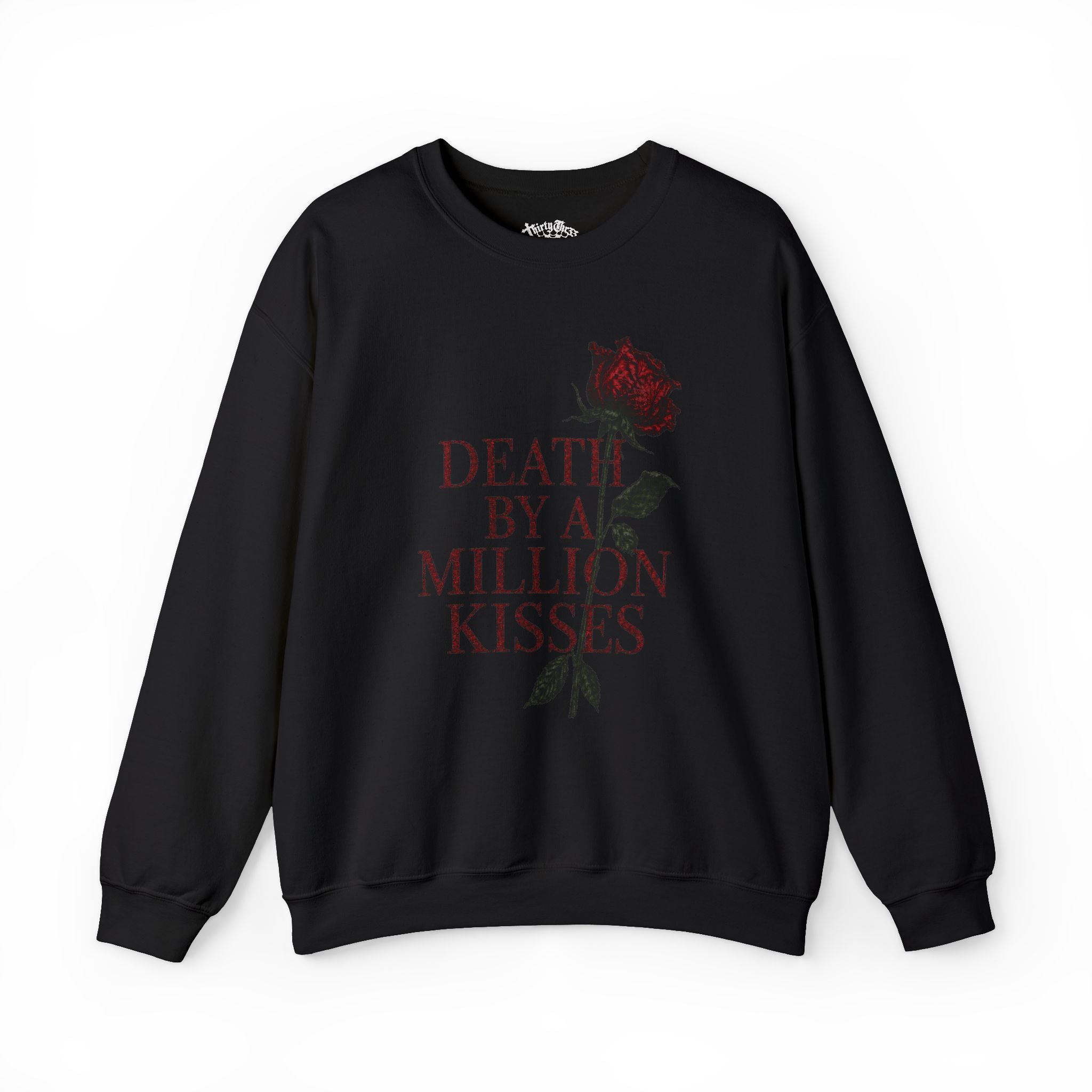 Death By A Million Kisses Crewneck Sweatshirt