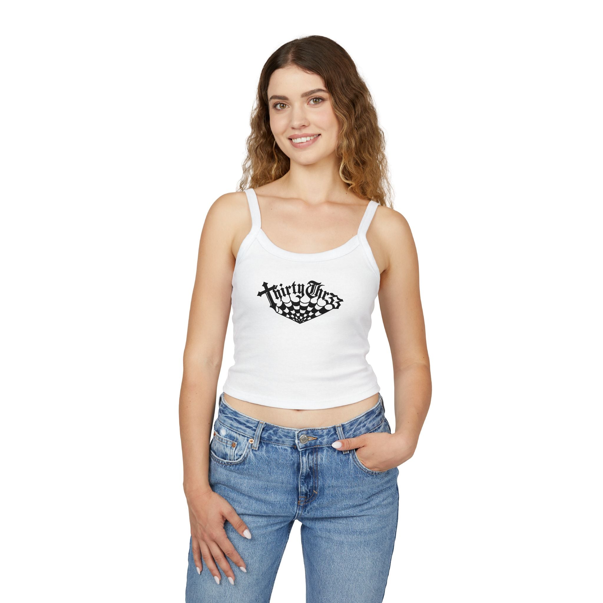 Polka Dot Crop Tank - ThirtyThr33