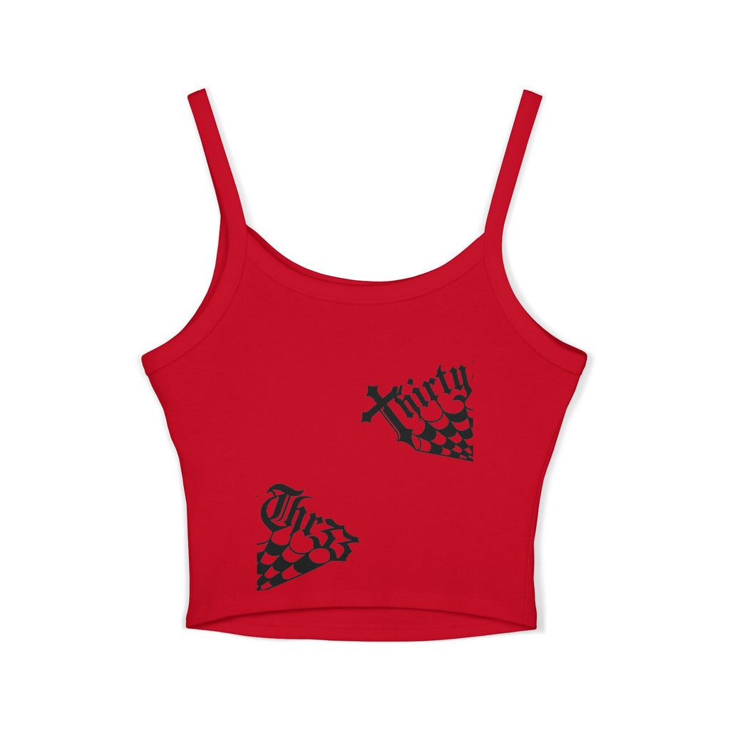 Spaghetti Strap Crop Top- "It Was Never A Phase Mom" - ThirtyThr33