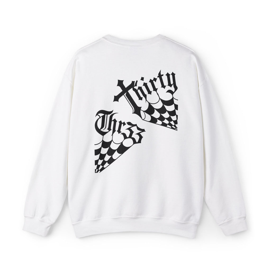 Unisex Crewneck Sweatshirt - ThirtyThr33 - (Back Design)