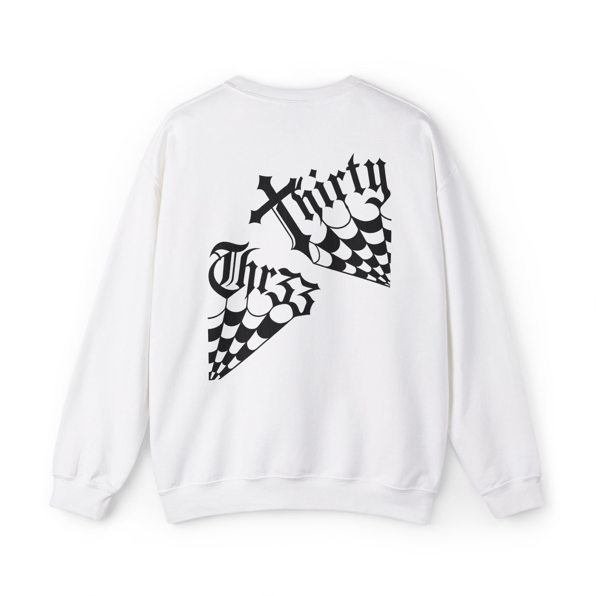 Unisex Crewneck Sweatshirt - ThirtyThr33 - (Back Design)