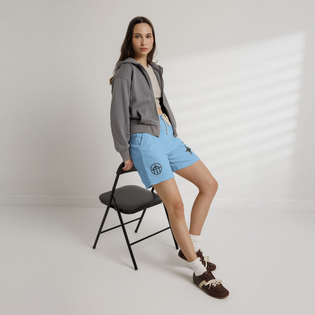 Unisex Fleece Shorts - Luke 23:33