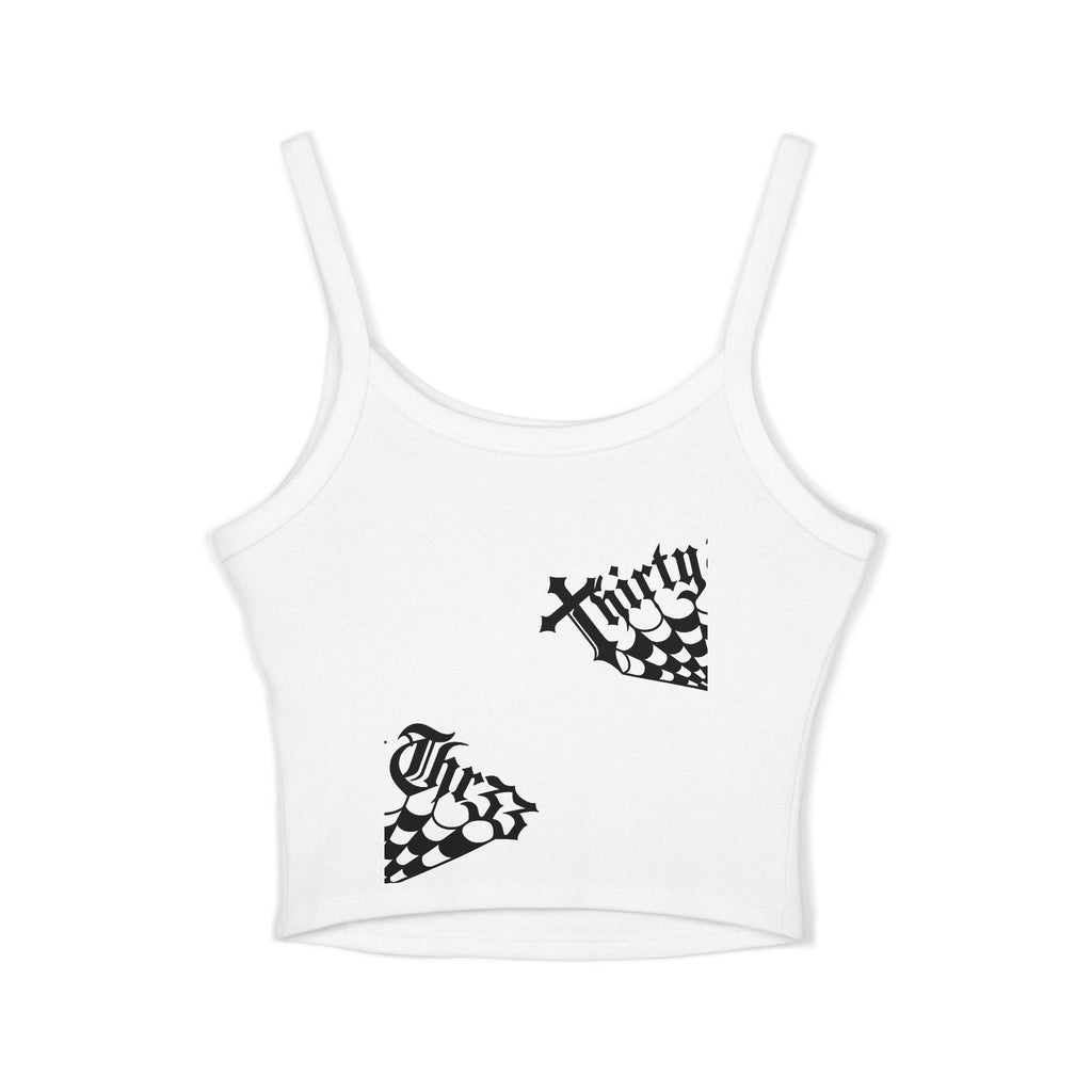 Spaghetti Strap Crop Top- "It Was Never A Phase Mom" - ThirtyThr33