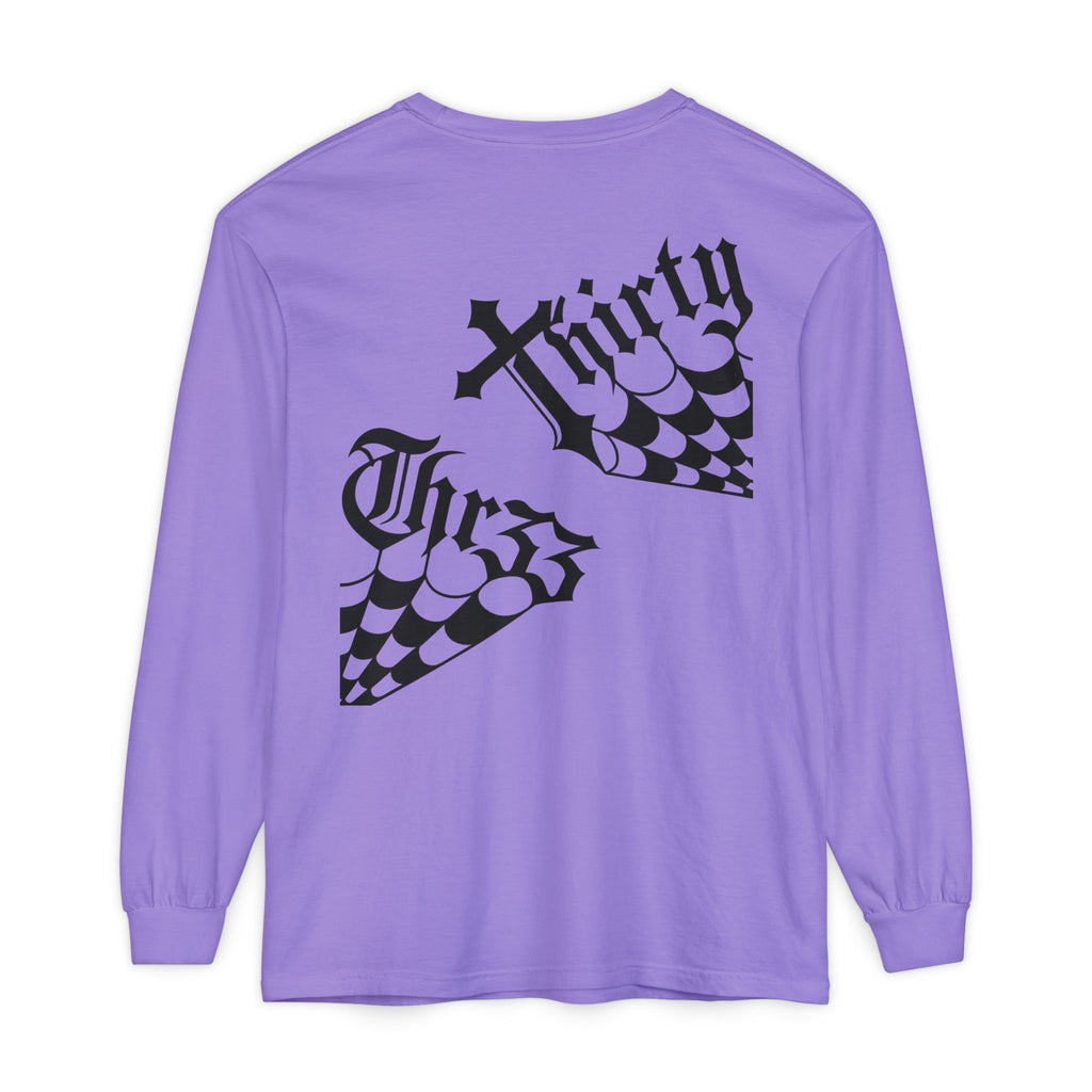 Unisex Long Sleeve Shirt - ThirtyThr33 (Back Design)