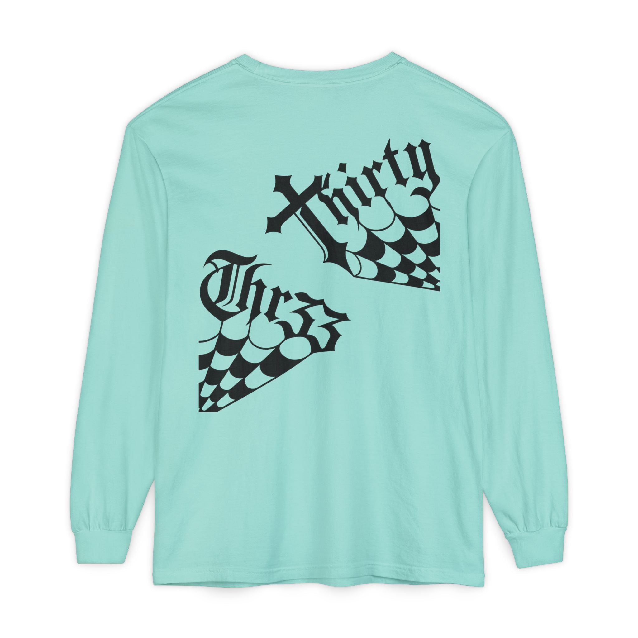 Unisex Long Sleeve Shirt - ThirtyThr33 (Back Design)