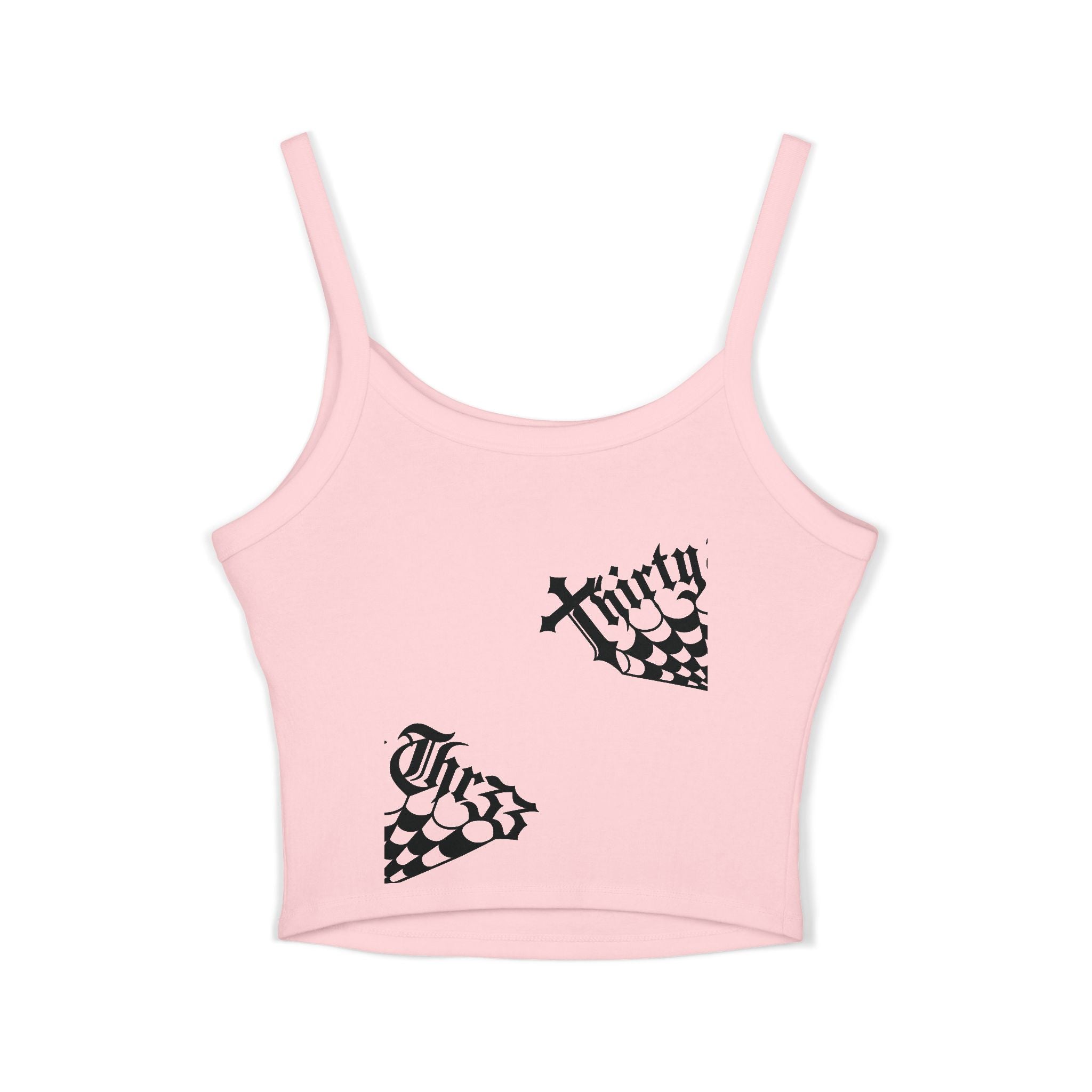 Spaghetti Strap Crop Top- "It Was Never A Phase Mom" - ThirtyThr33