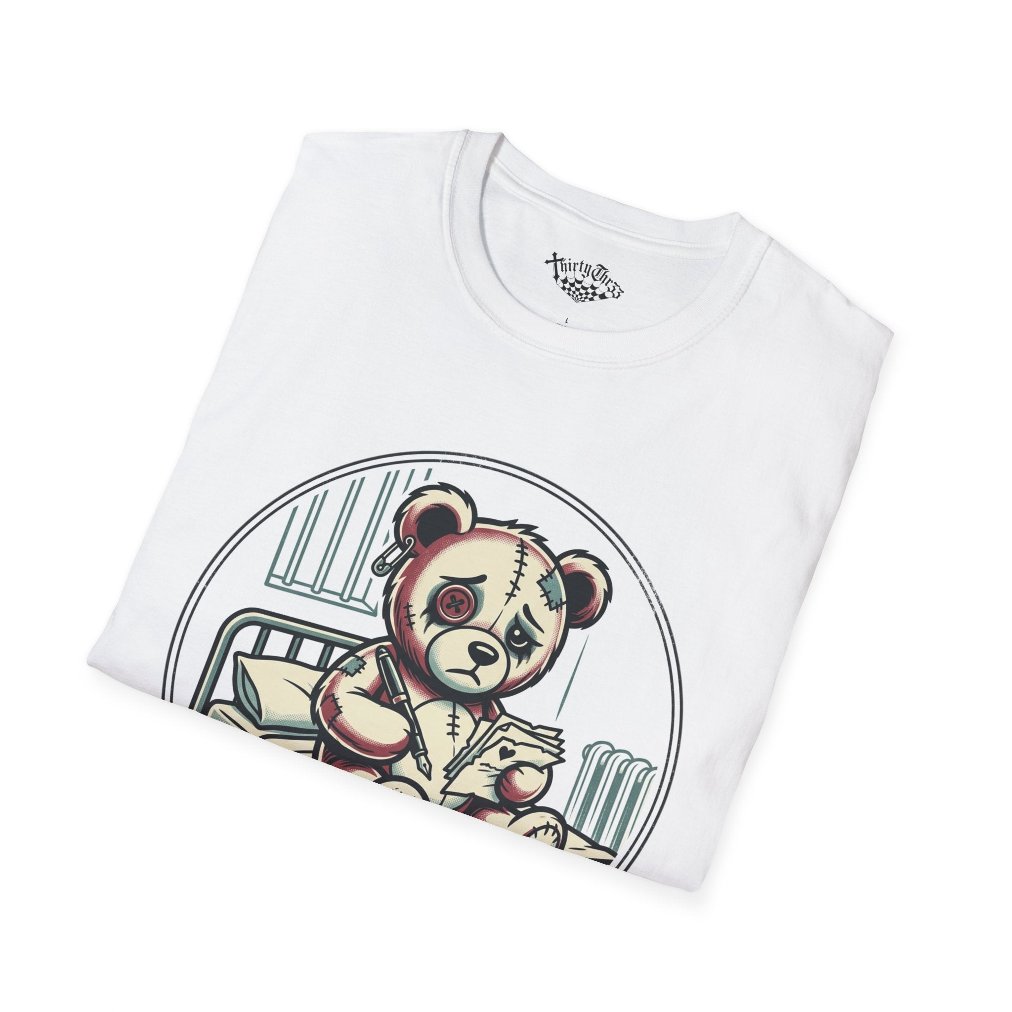 'Love Letters From The Loony Bin' T-shirt - ThirtyThr33