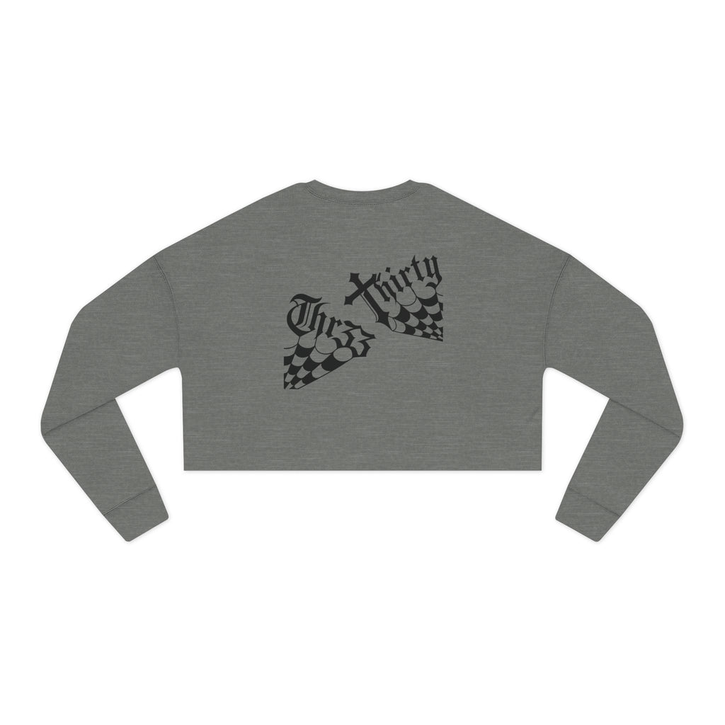 Cropped Sweatshirt - "It Was Never A Phase Mom"- ThirtyThr33