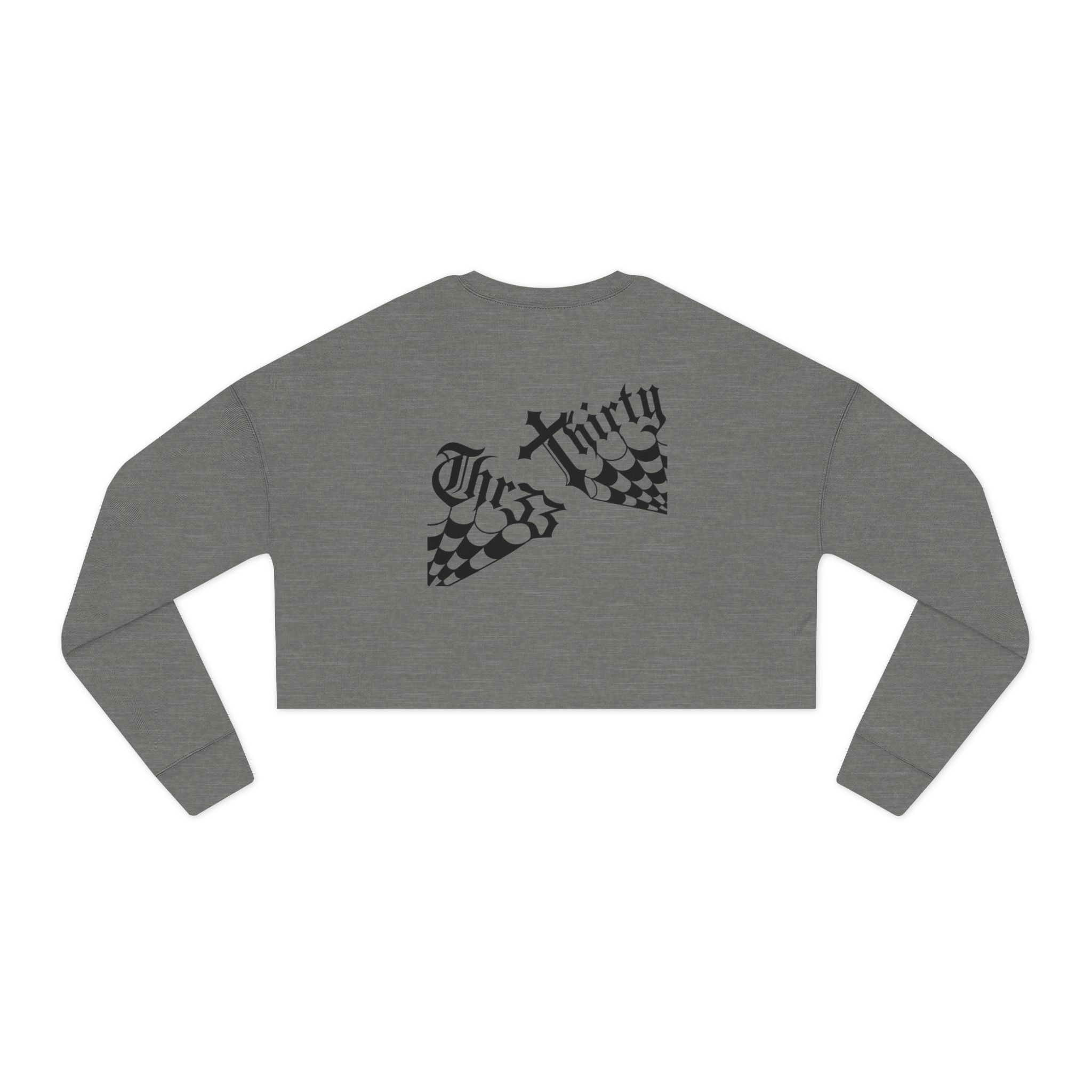 Cropped Sweatshirt - "It Was Never A Phase Mom"- ThirtyThr33