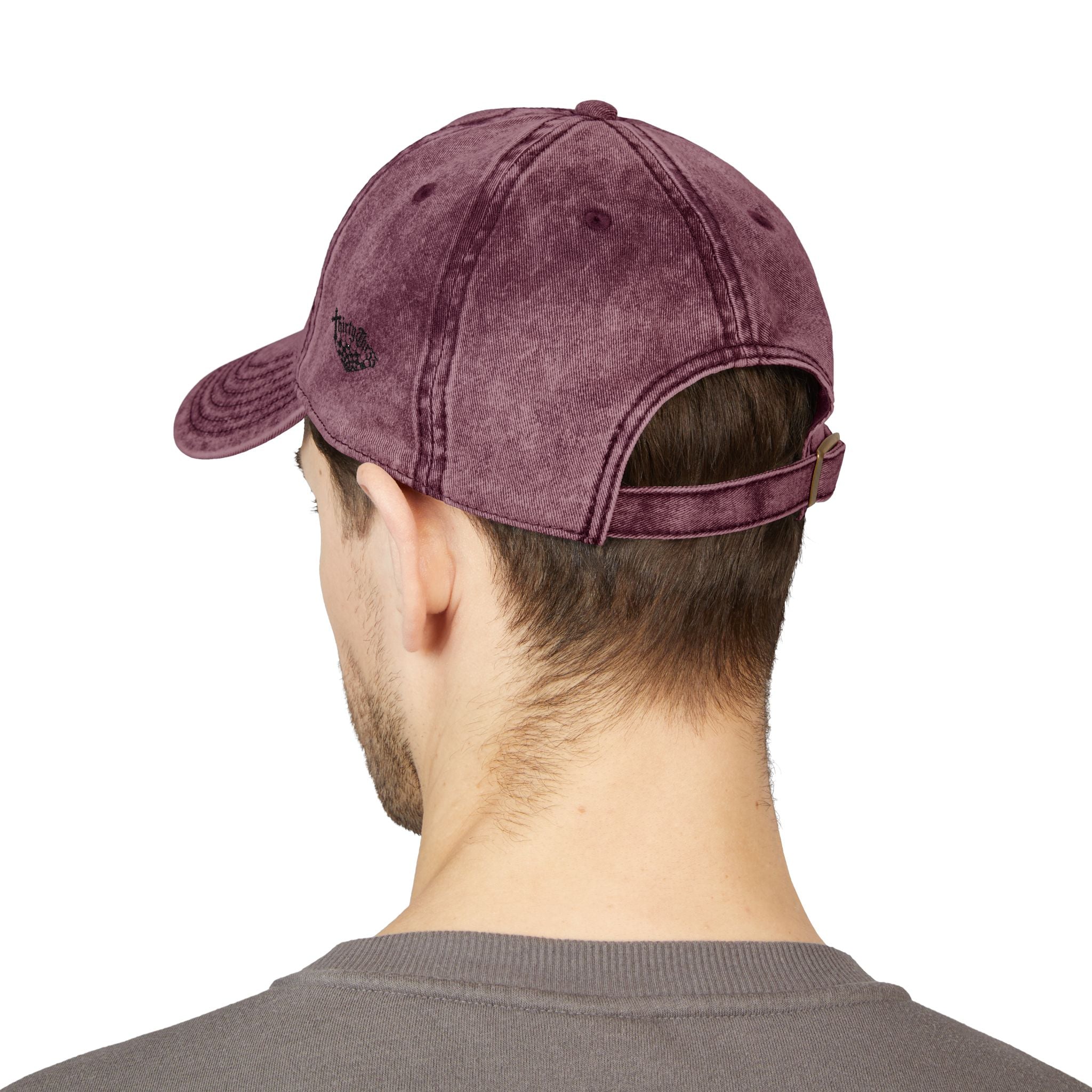 Embroidered '333' Vintage Washed Cap- ThirtyThr33