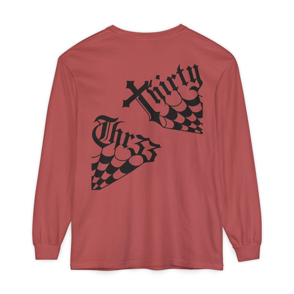 Unisex Long Sleeve Shirt - ThirtyThr33 (Back Design)