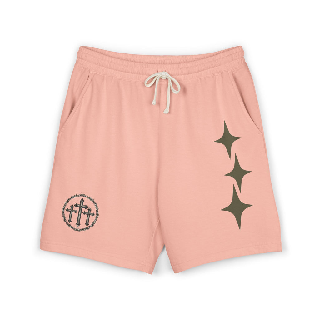 Unisex Fleece Shorts - Luke 23:33