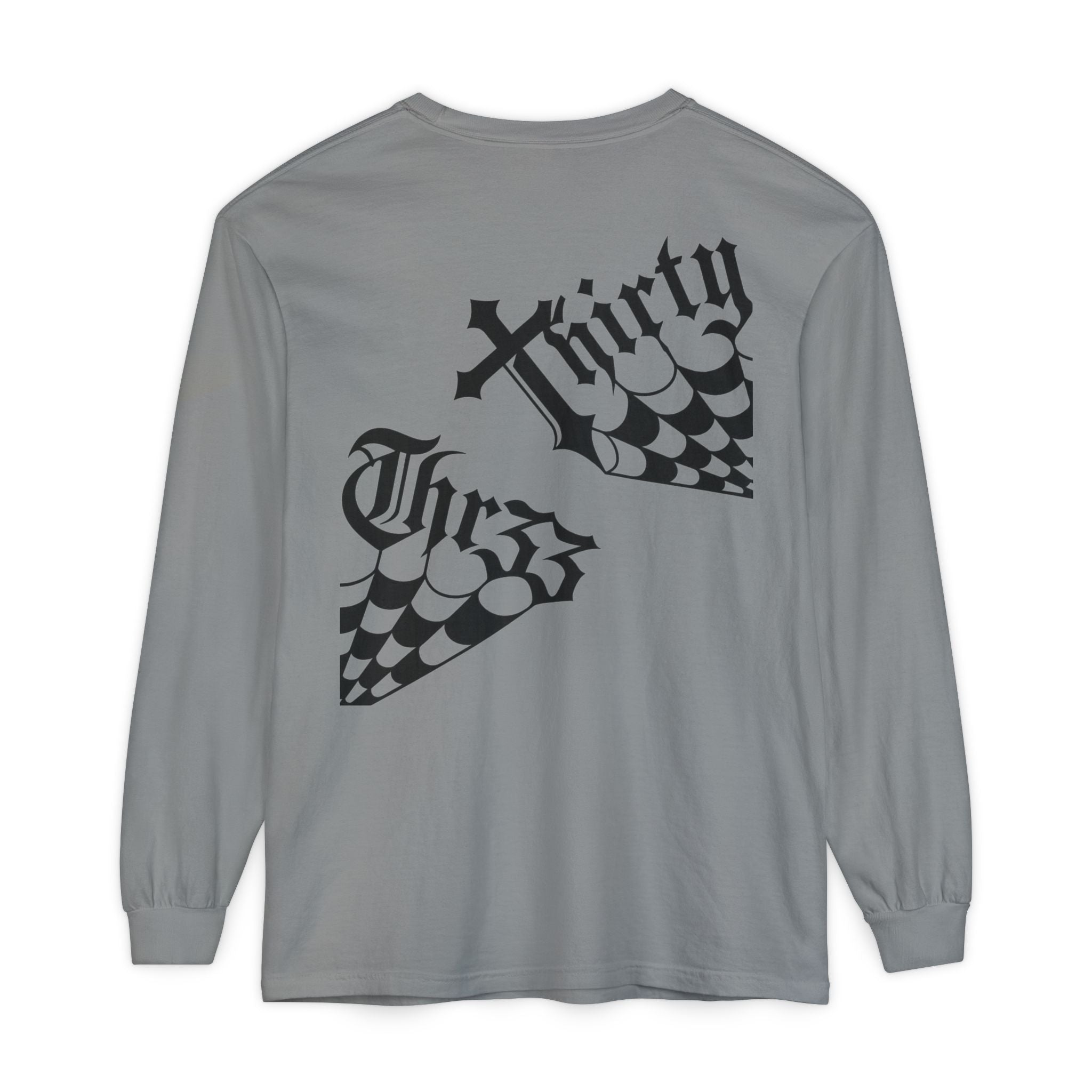 Unisex Long Sleeve Shirt - ThirtyThr33 (Back Design)
