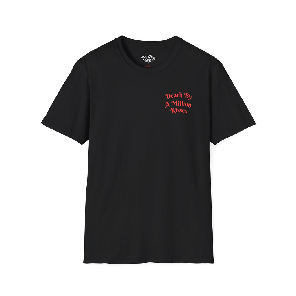 "Death By A Million Kisses" Calavera T-Shirt - ThirtyThr33