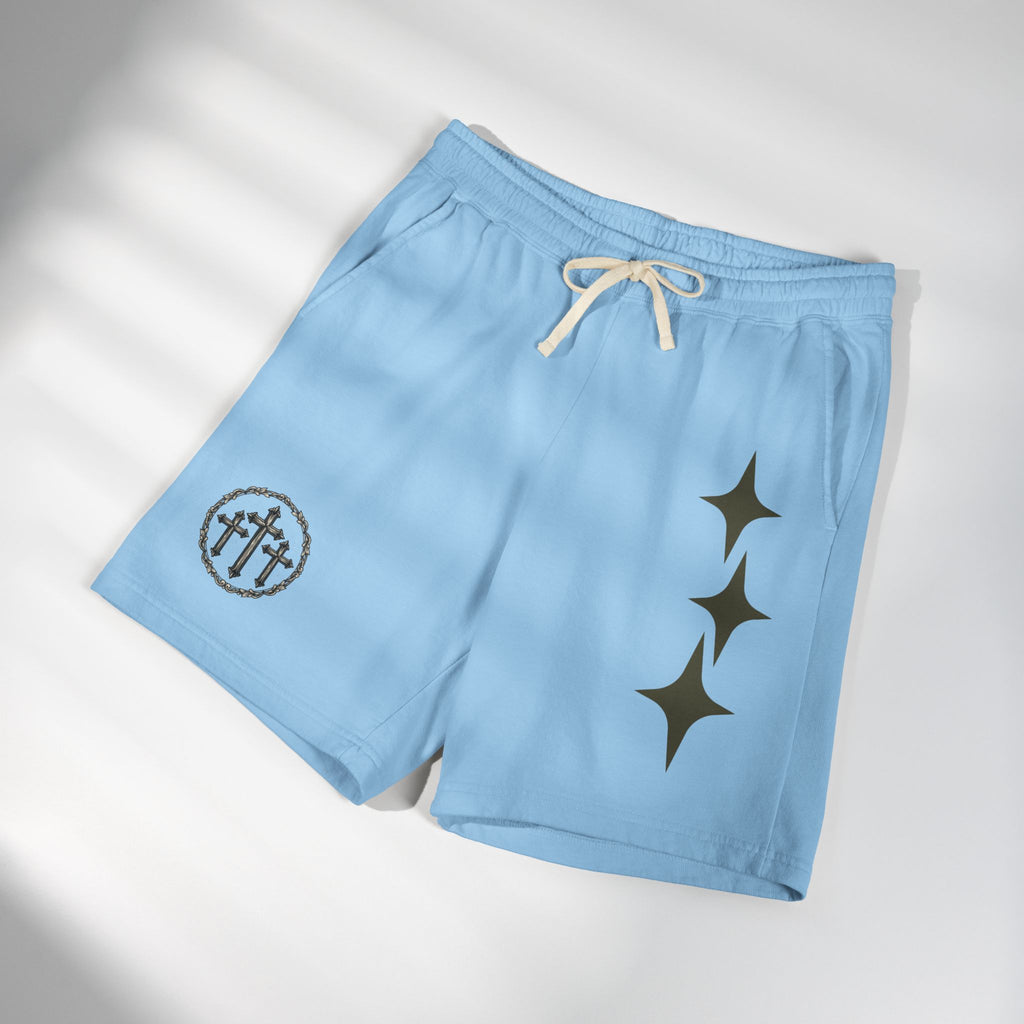 Unisex Fleece Shorts - Luke 23:33