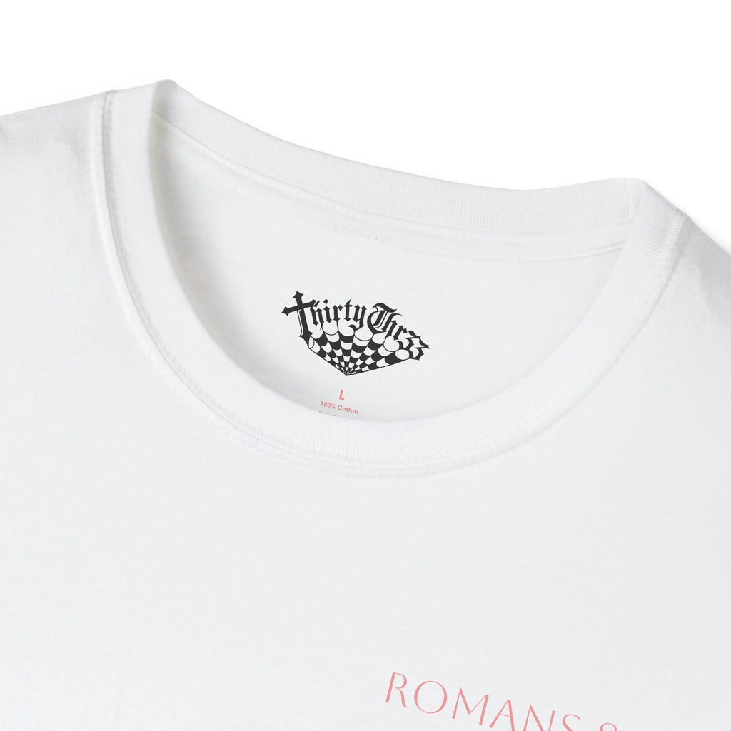 Romans 8:31 Calavera v3 T-Shirt - ThirtyThr33