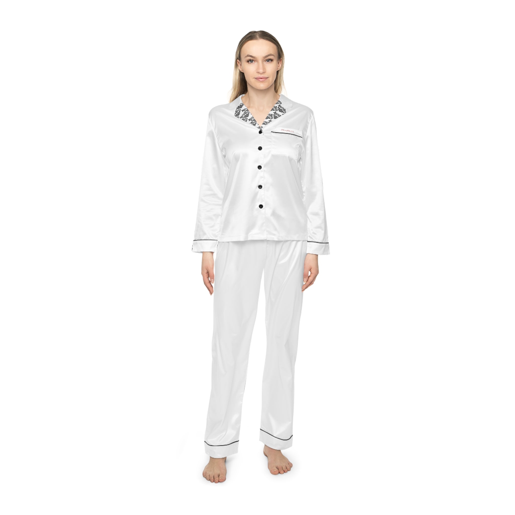 Women's Satin Pajamas - ThirtyThr33