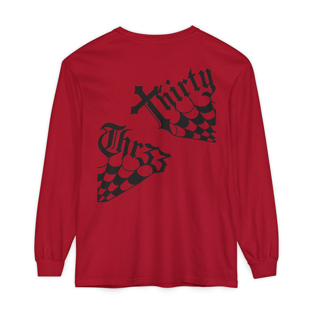 Unisex Long Sleeve Shirt - ThirtyThr33 (Back Design)