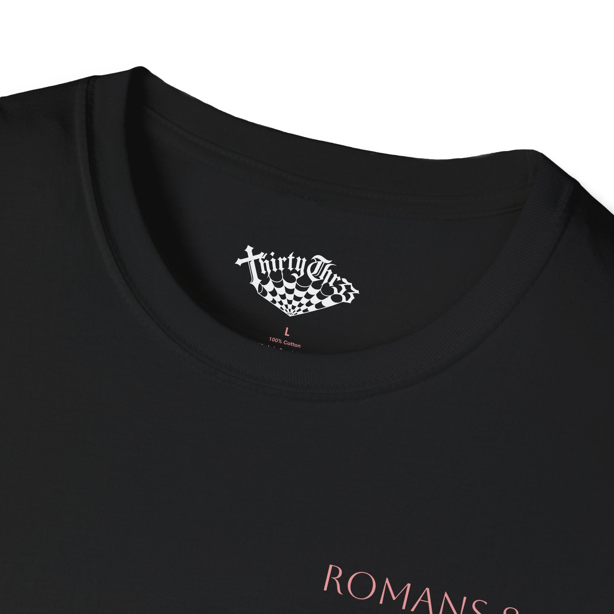 Romans 8:31 Calavera v3 T-Shirt - ThirtyThr33