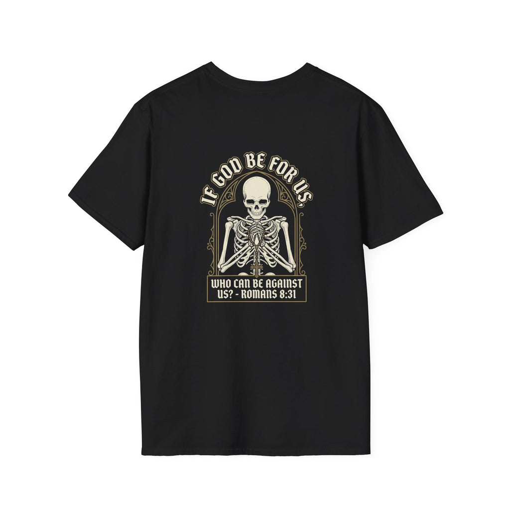 Romans 8:31 Calavera T-shirt