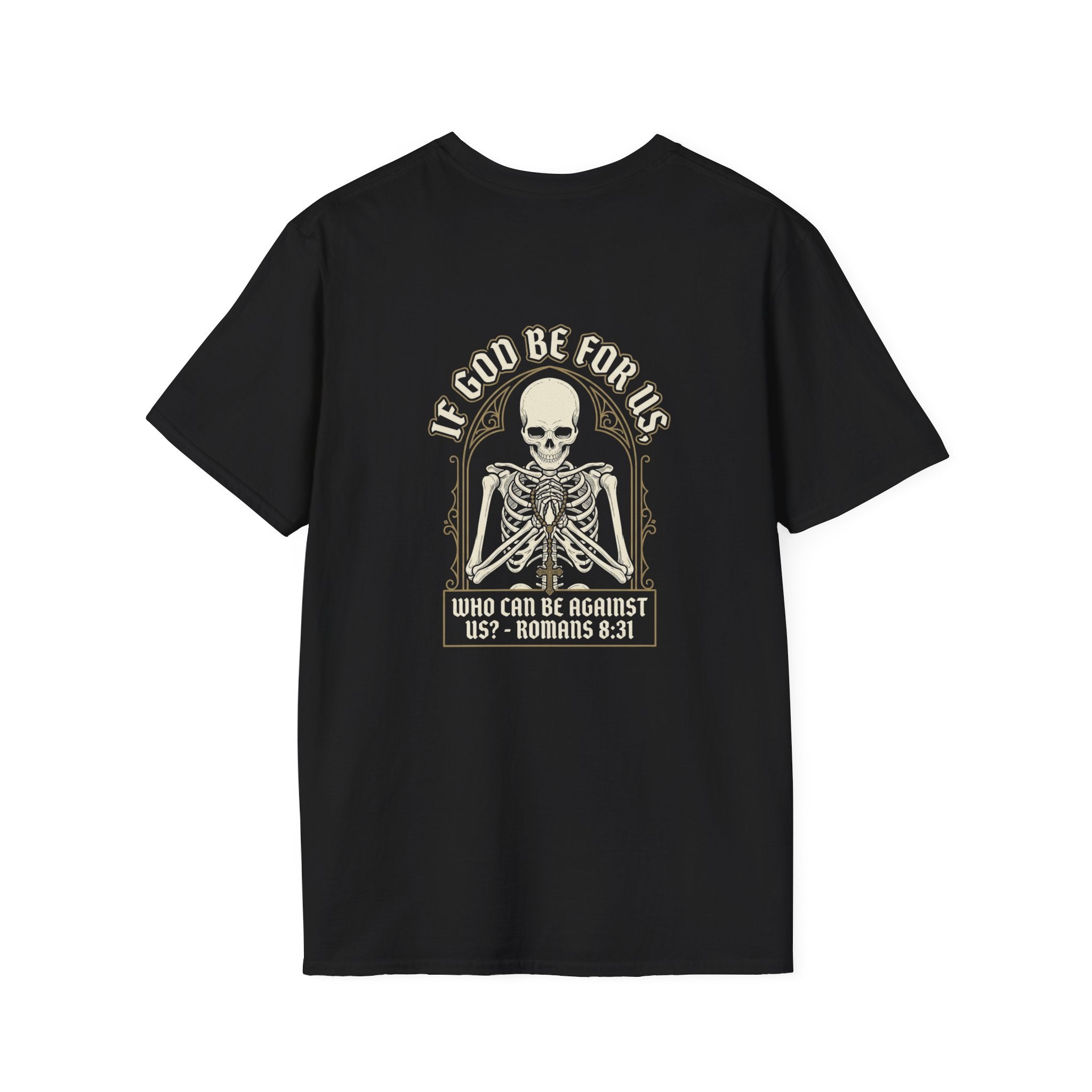 Romans 8:31 Calavera T-shirt
