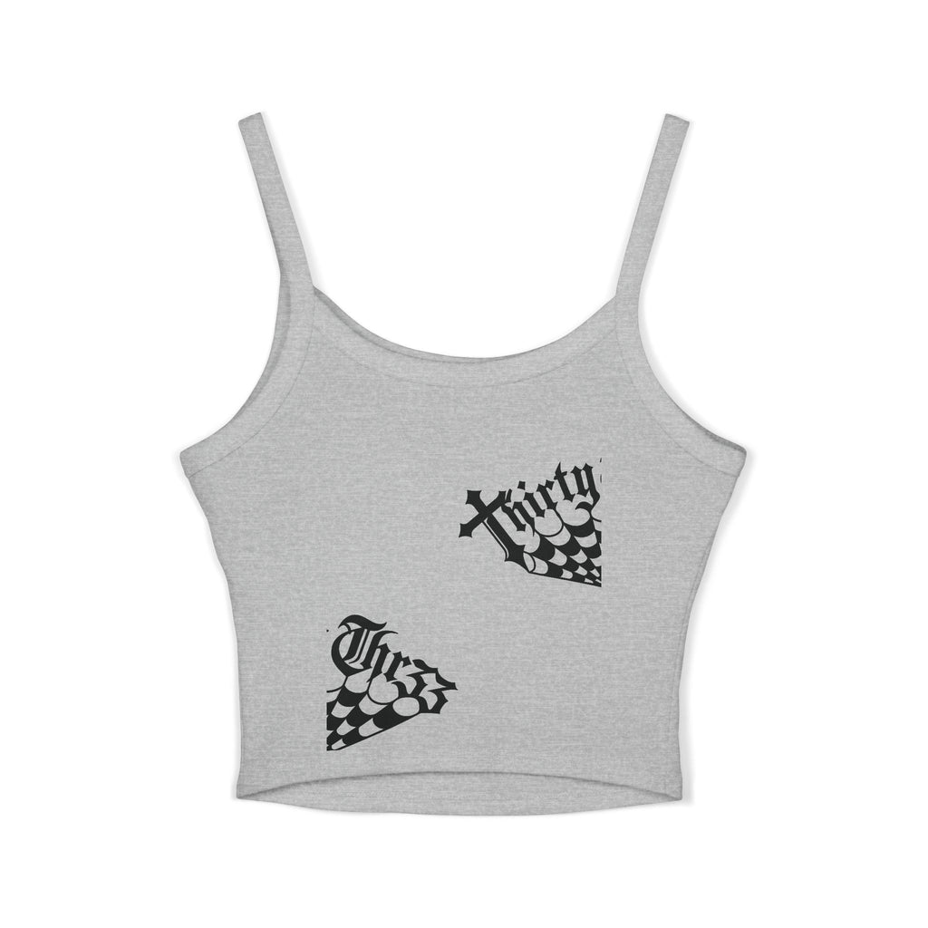 Spaghetti Strap Crop Top- "It Was Never A Phase Mom" - ThirtyThr33