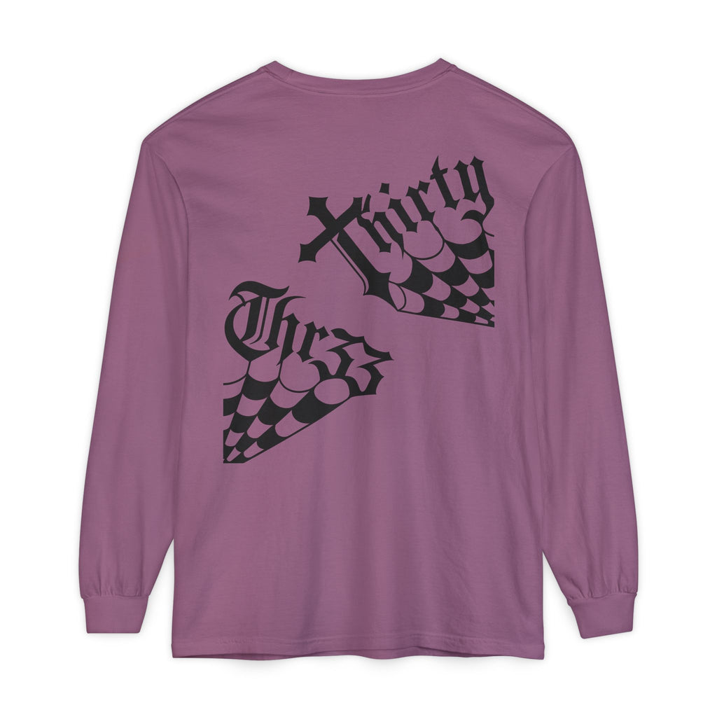Unisex Long Sleeve Shirt - ThirtyThr33 (Back Design)