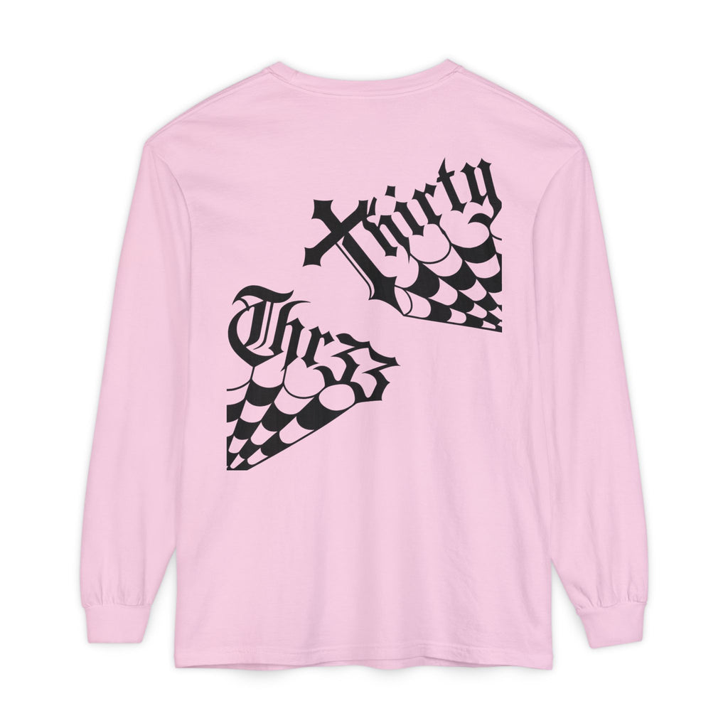 Unisex Long Sleeve Shirt - ThirtyThr33 (Back Design)