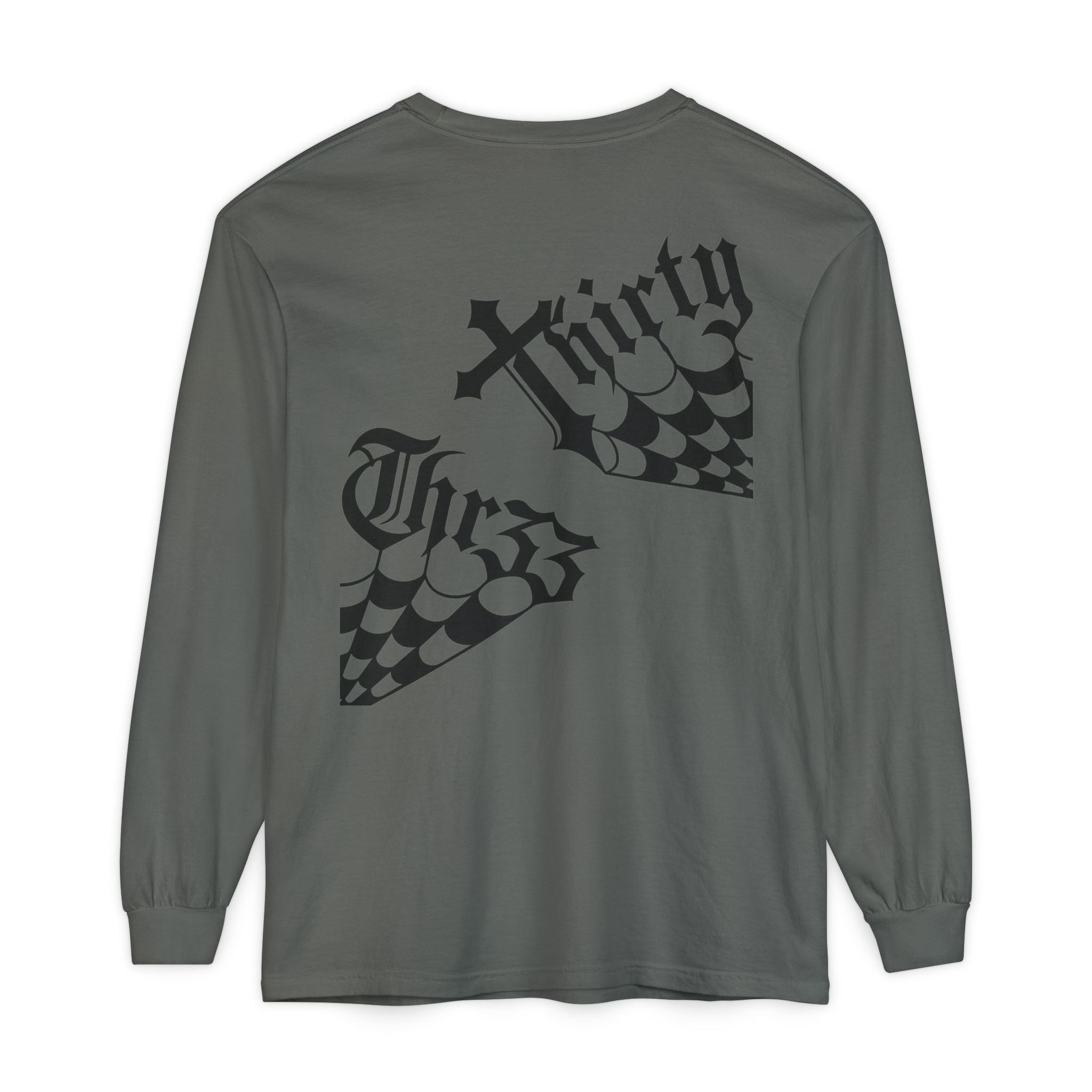 Unisex Long Sleeve Shirt - ThirtyThr33 (Back Design)