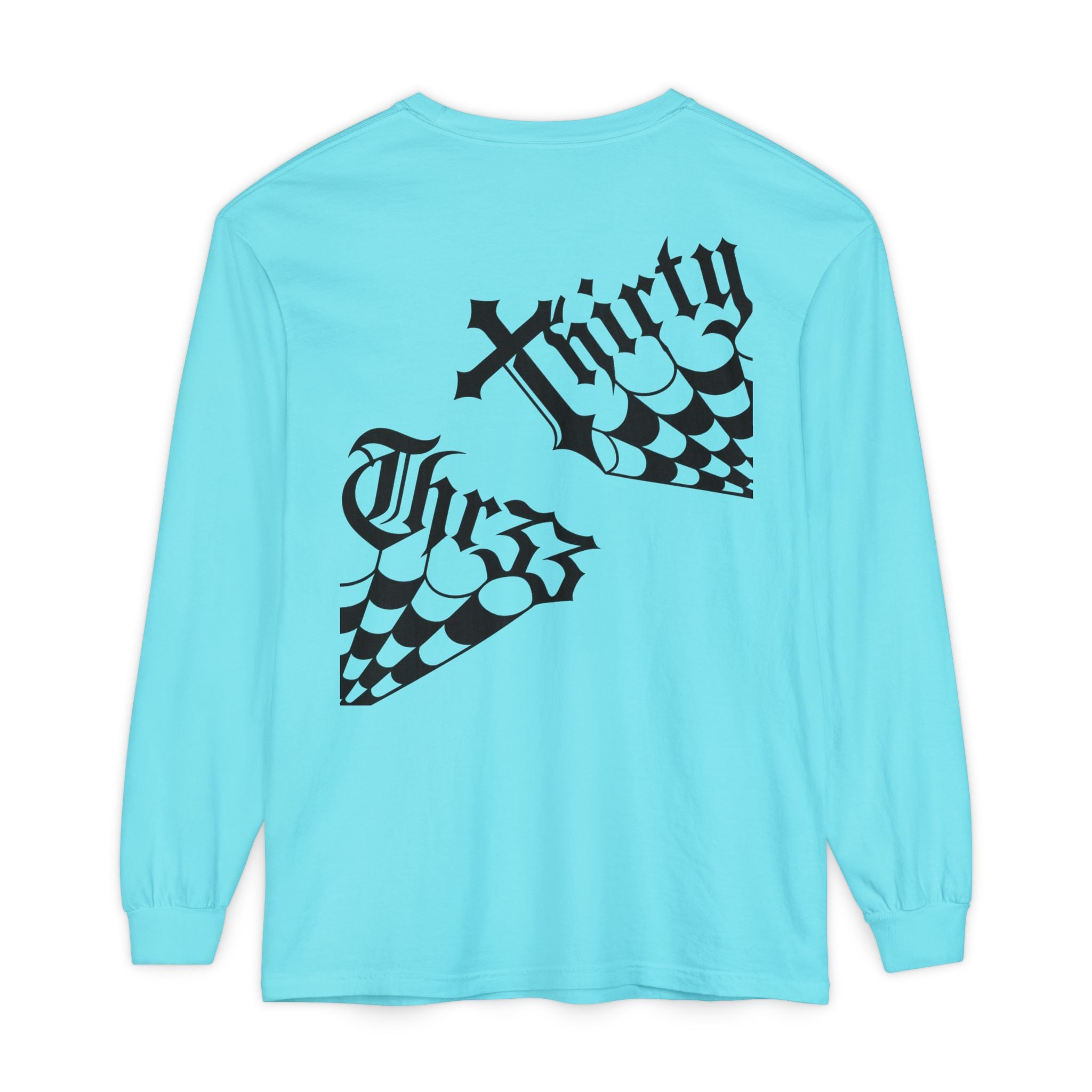 Unisex Long Sleeve Shirt - ThirtyThr33 (Back Design)