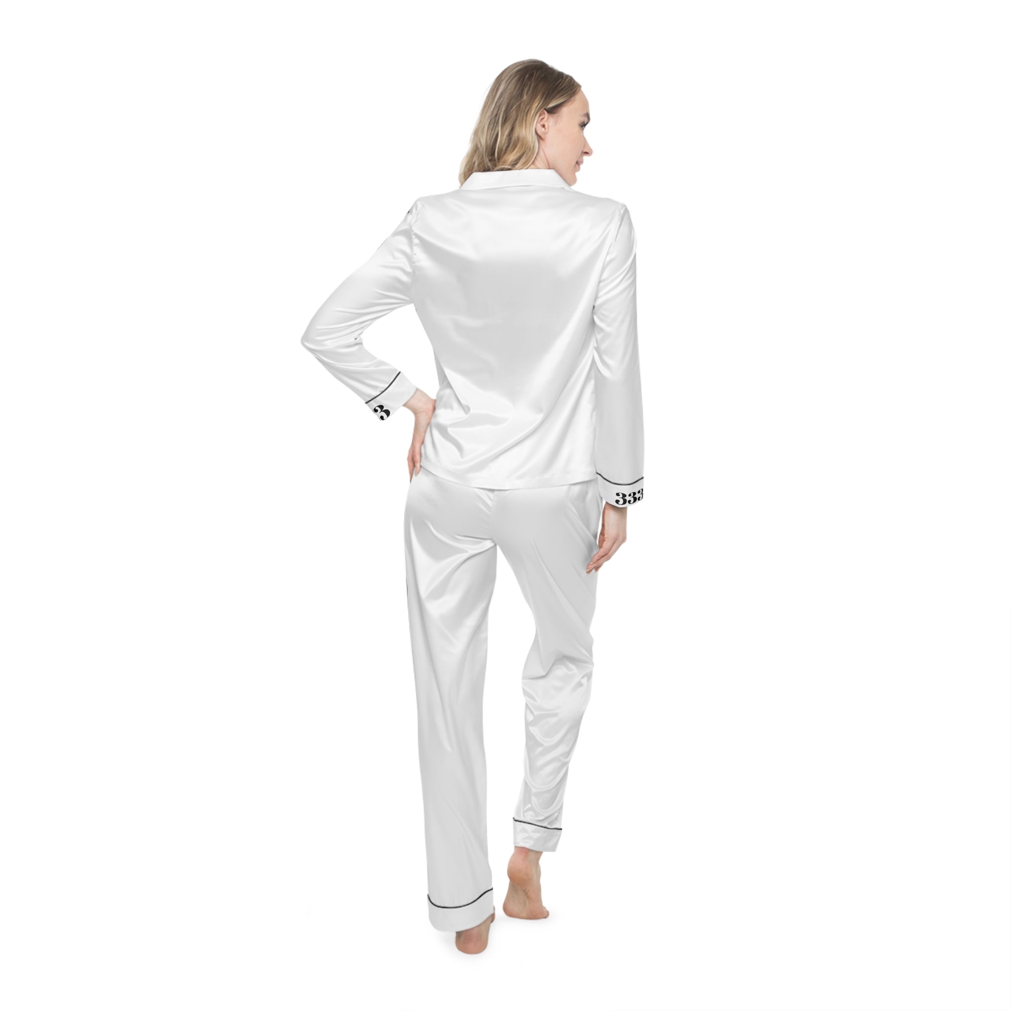 Women's Satin Pajamas - ThirtyThr33
