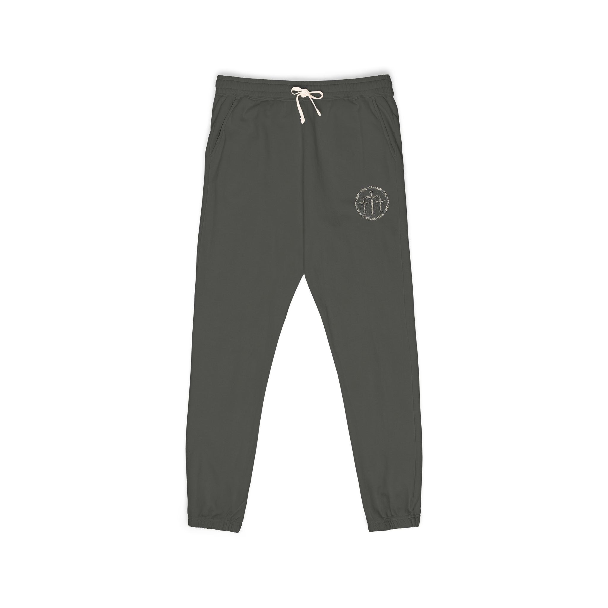 Unisex Fleece Sweat Pants Luke 23:33 - ThirtyThr33